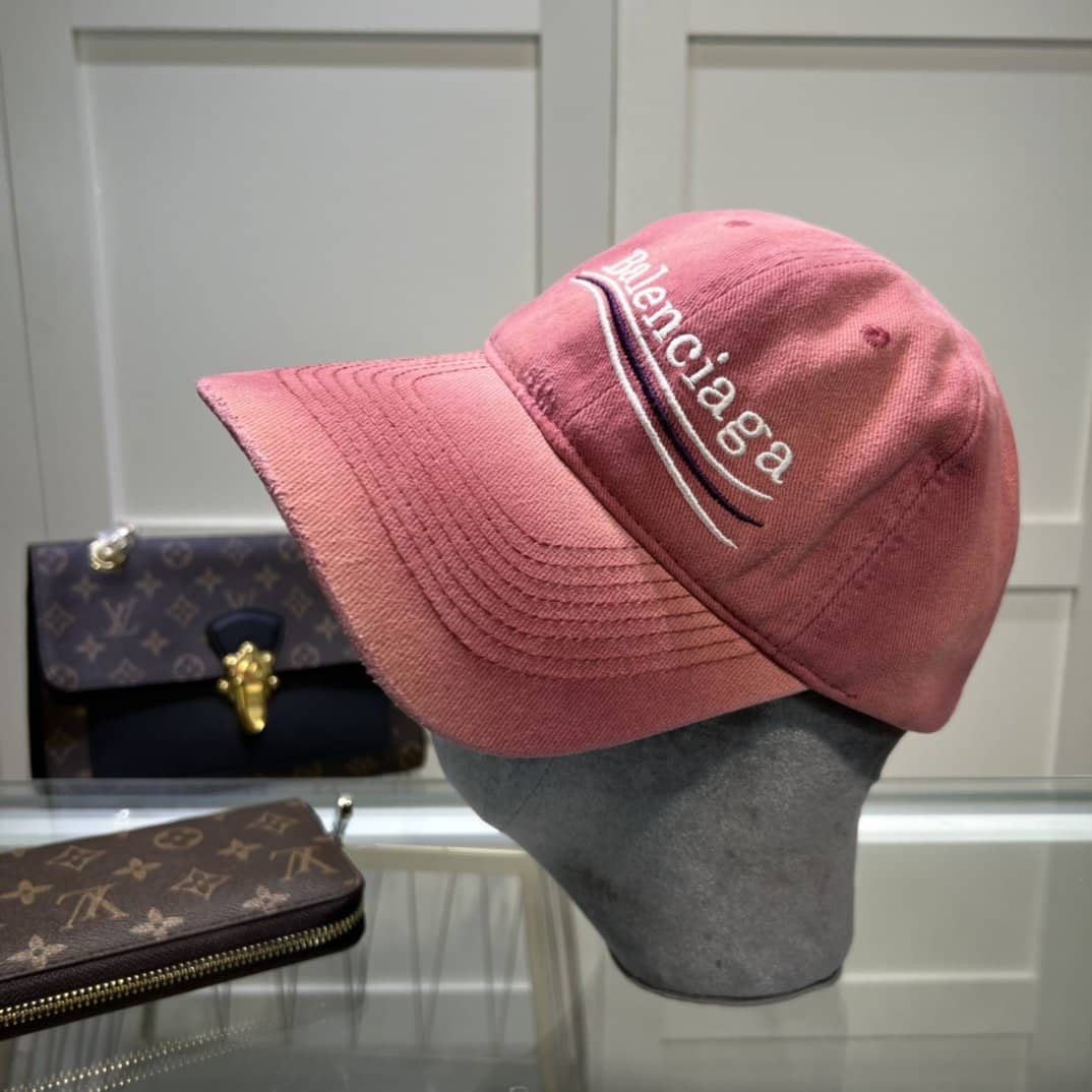 Balenciaga Political Campaign Cancelled Light Red Cap