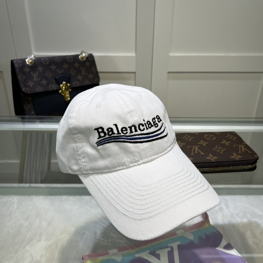 Balenciaga Political Campaign Cancelled White Cap