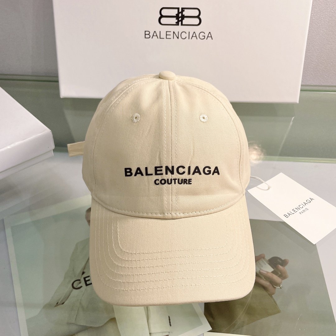 Balenciaga Political Campaign Cap In Beige