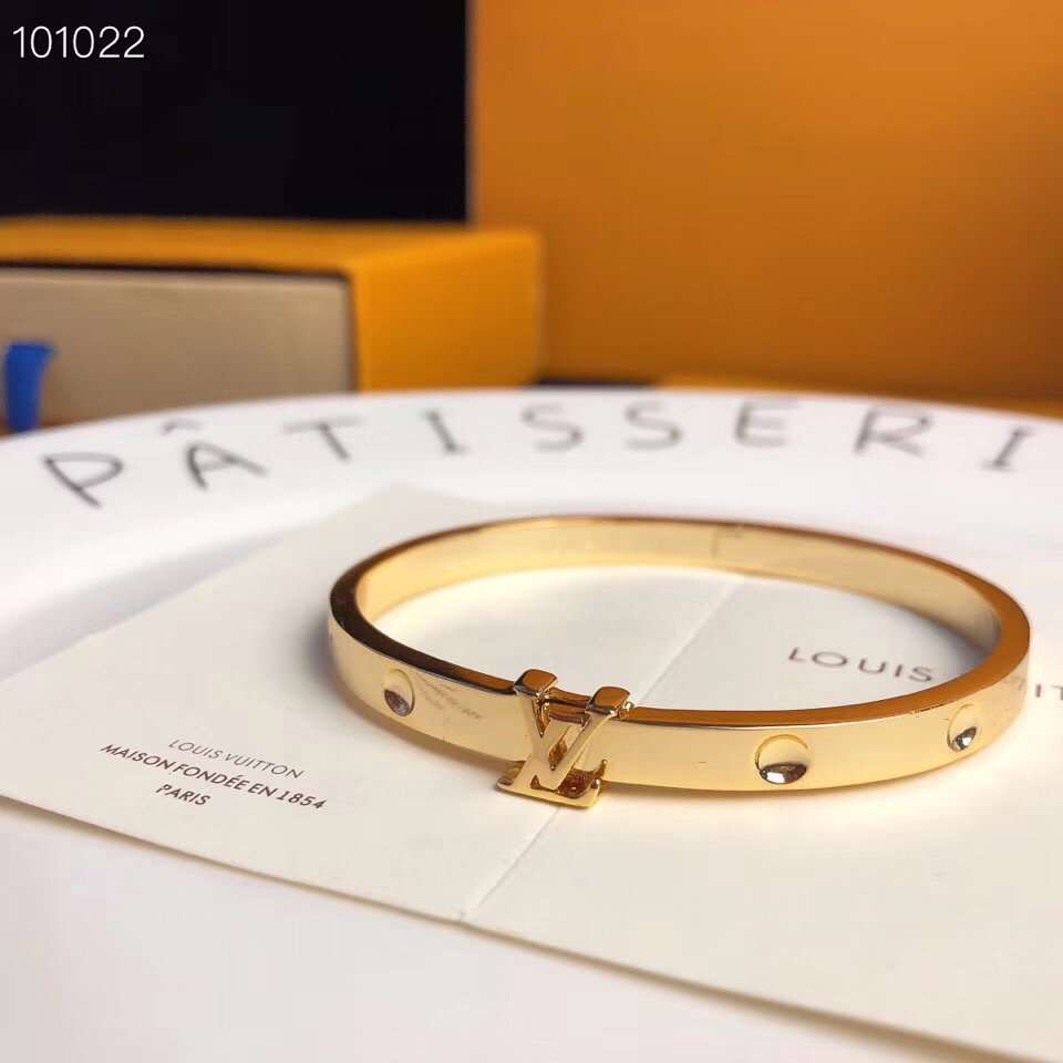 Bracelet Louis Vuitton Gold Plate