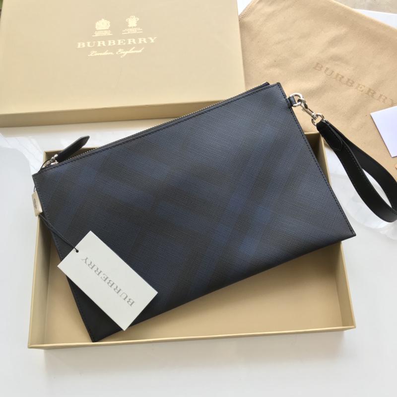 Burberry Blue London Clutch 30cm – Fapert