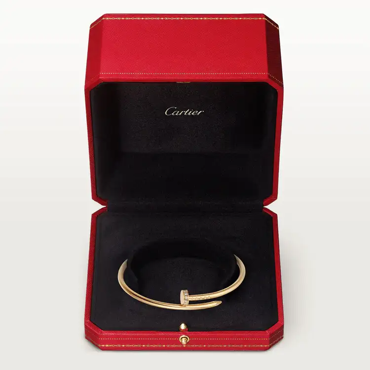 Cartier Juste Un Clou Bracelet, Small Model, With Diamonds