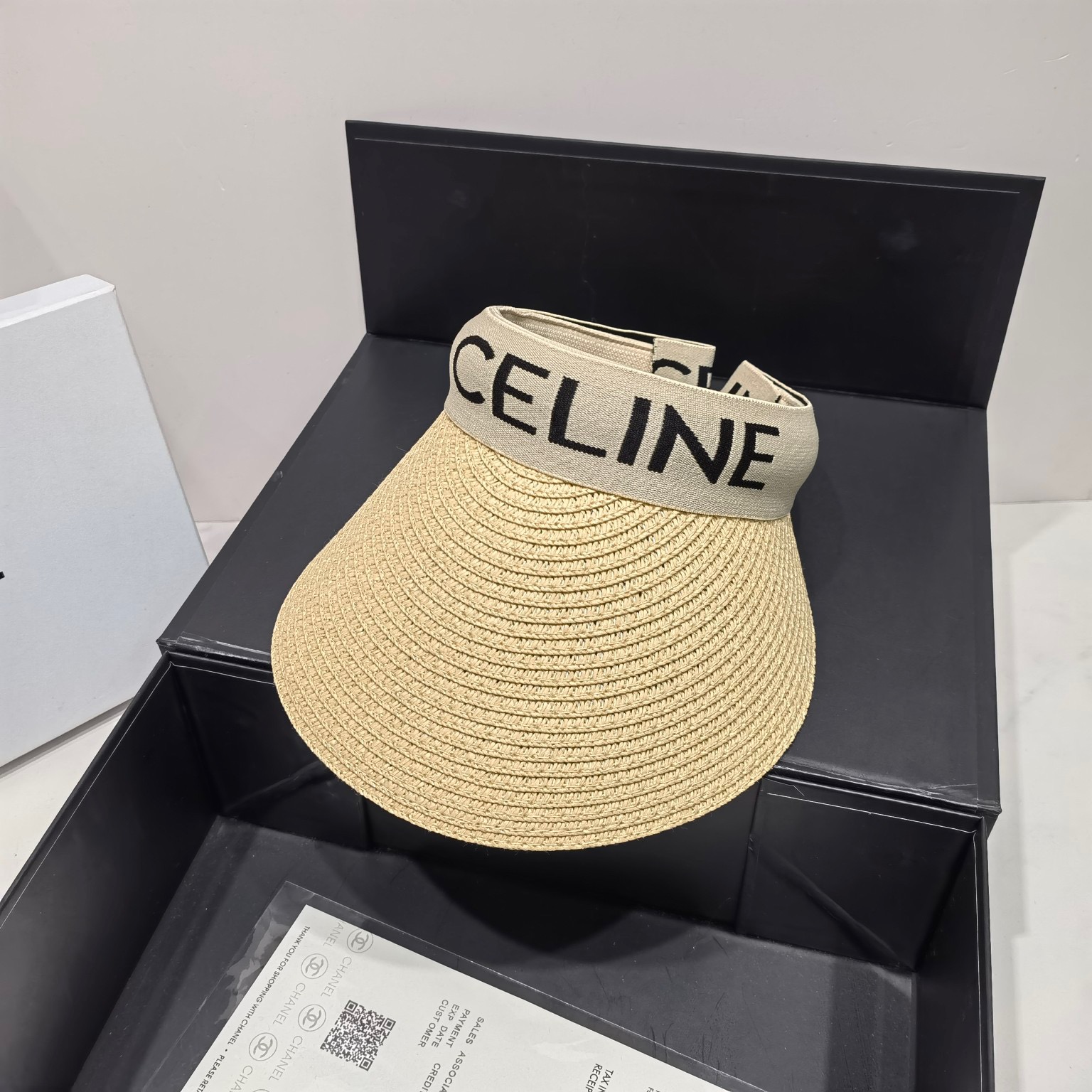 Celine Sedge Summer Hat Beige Celine Hat