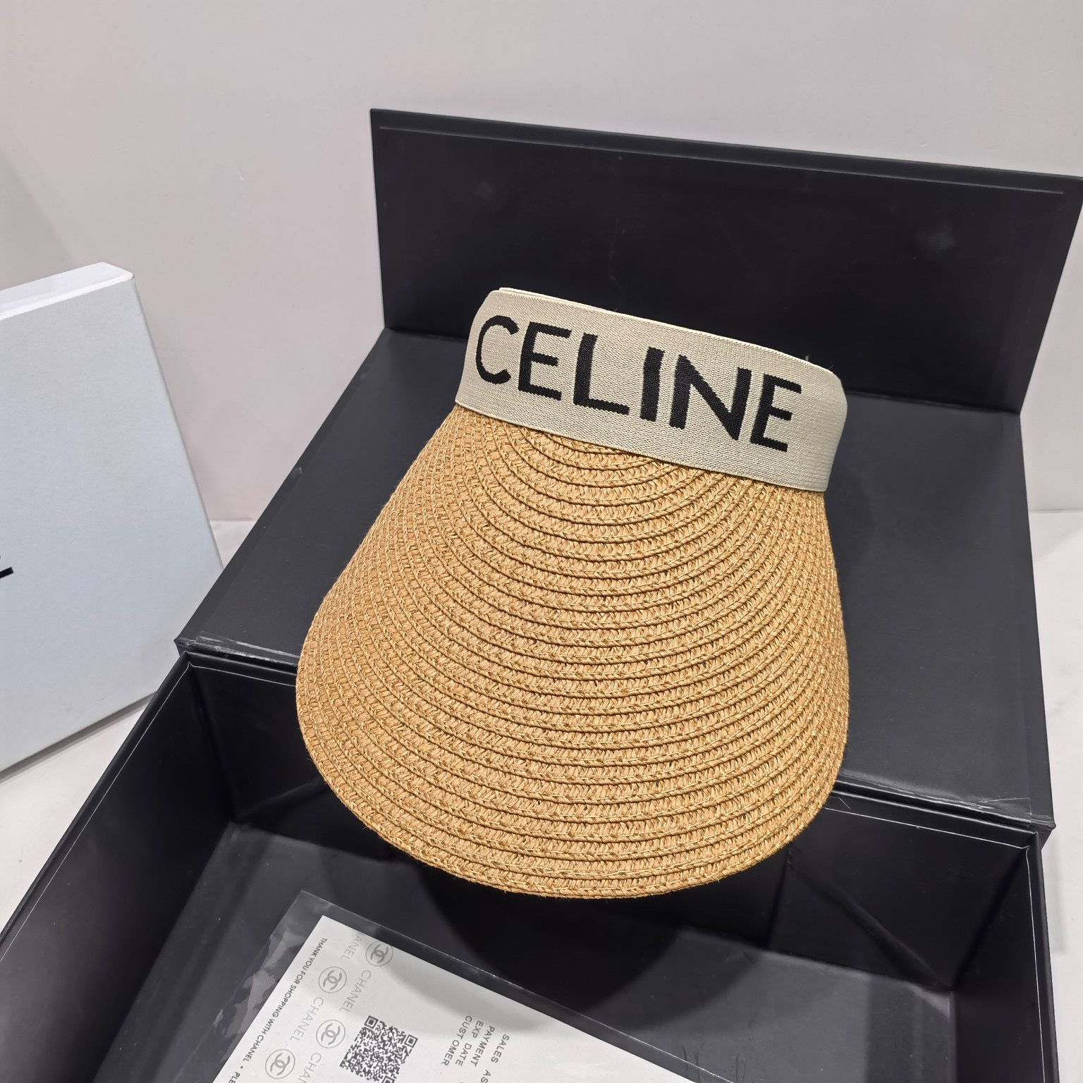 Celine Sedge Summer Hat Brown Celine Hat