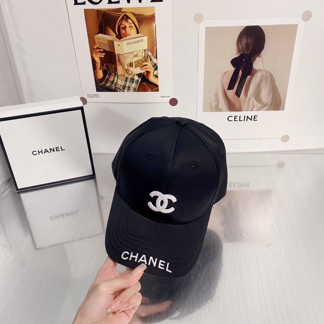 Chanel Cap Black