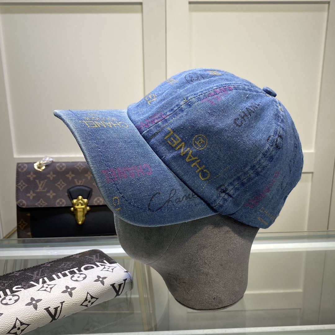 Chanel Cap Blue