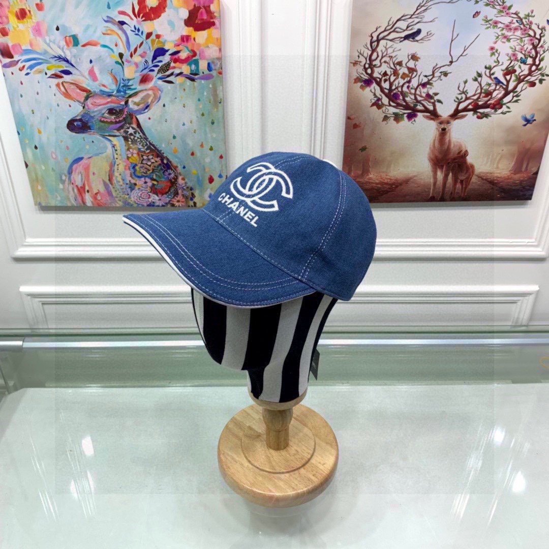 Chanel Cap Blue