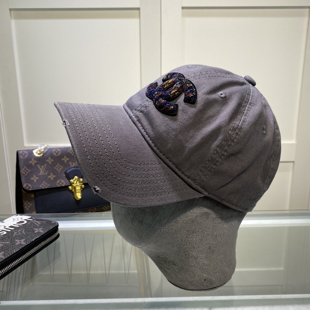 Chanel Cap Dark Grey