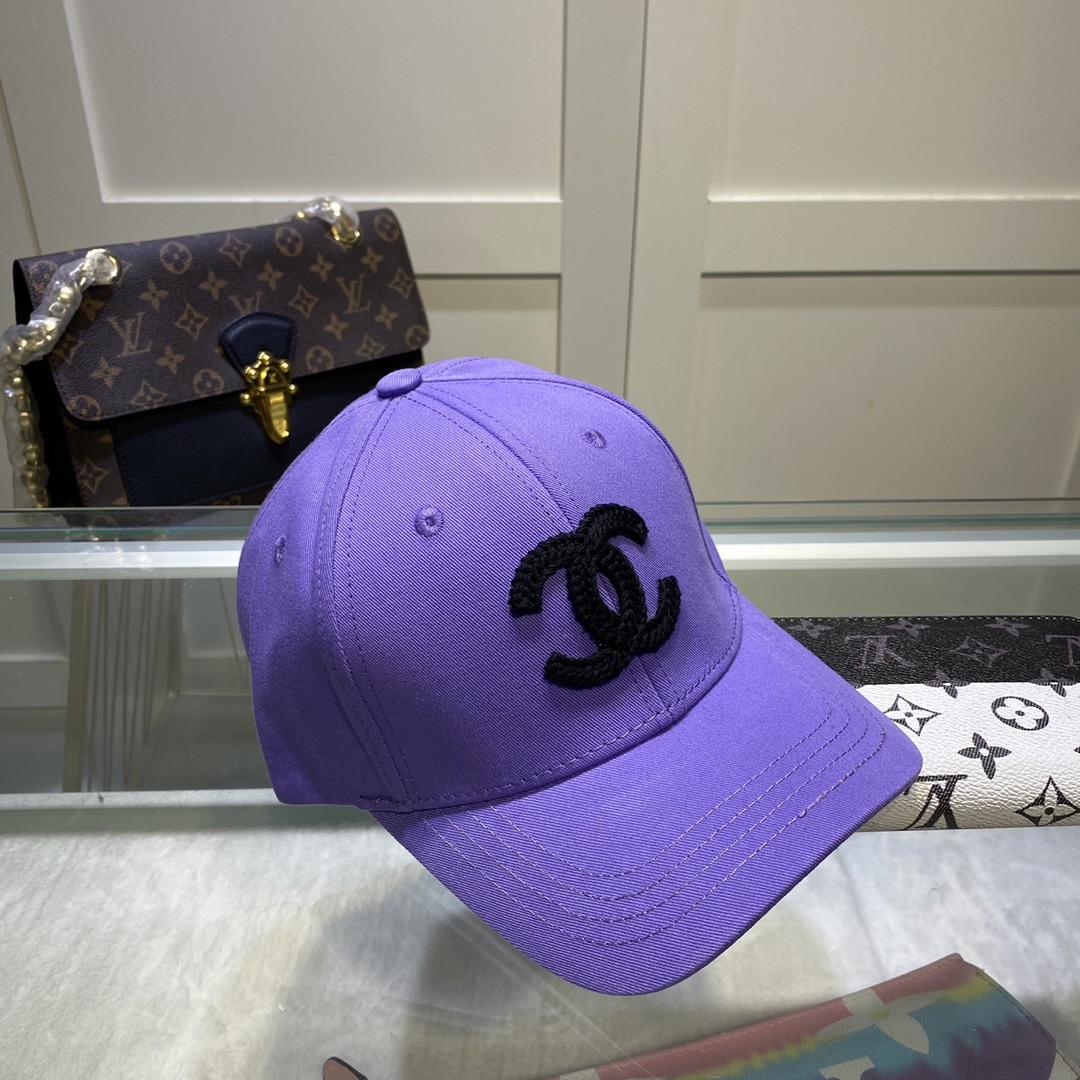 Chanel Cap Purple