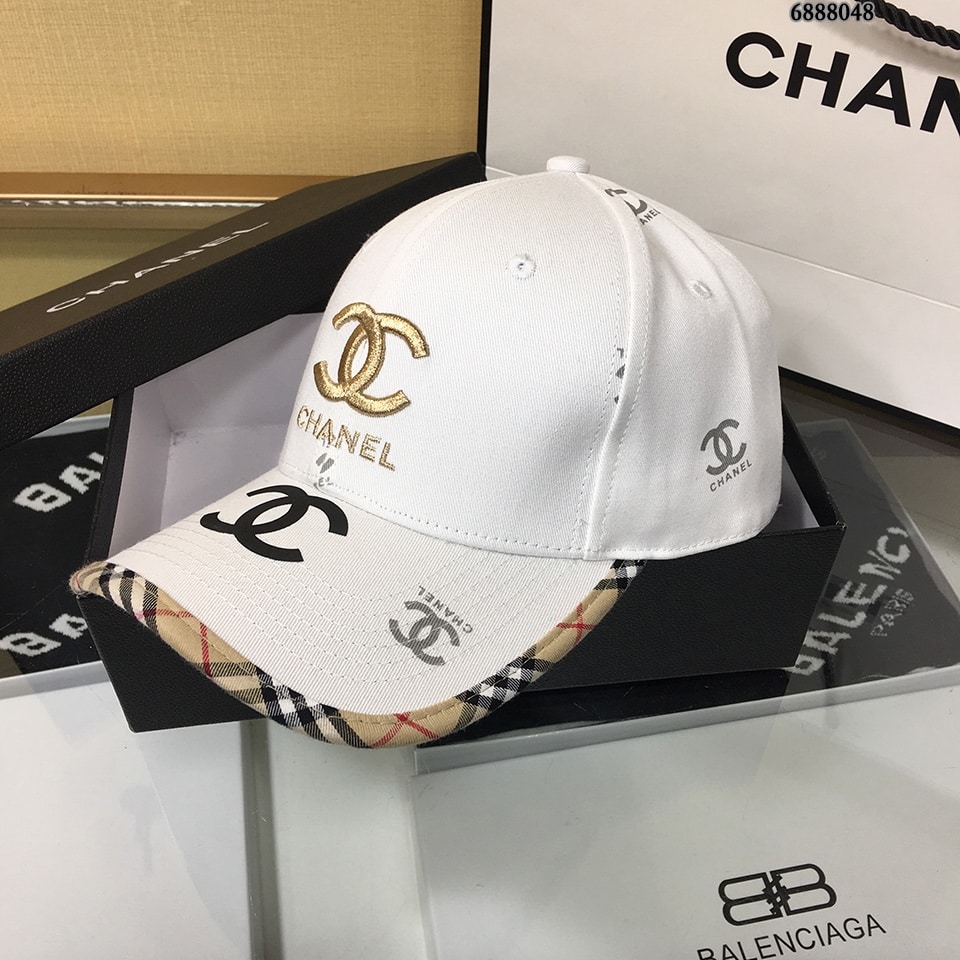 Chanel Cap White