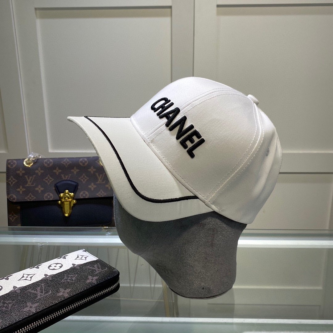 Chanel Cap White