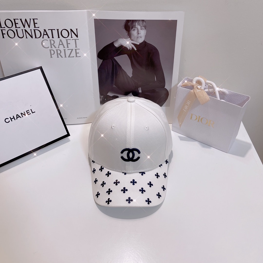 Chanel Cap White