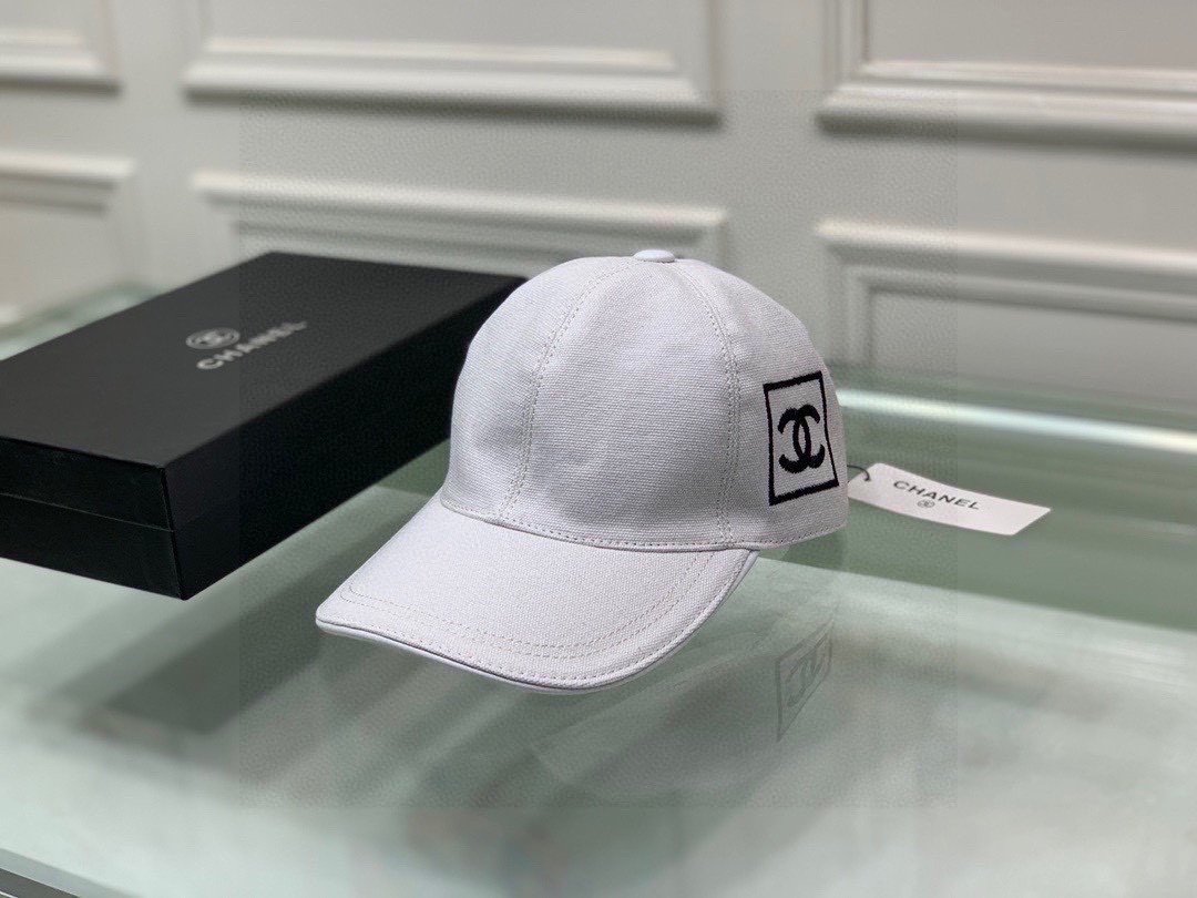 Chanel Cap White