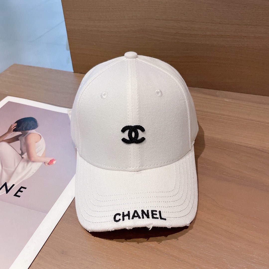 Chanel Cap White