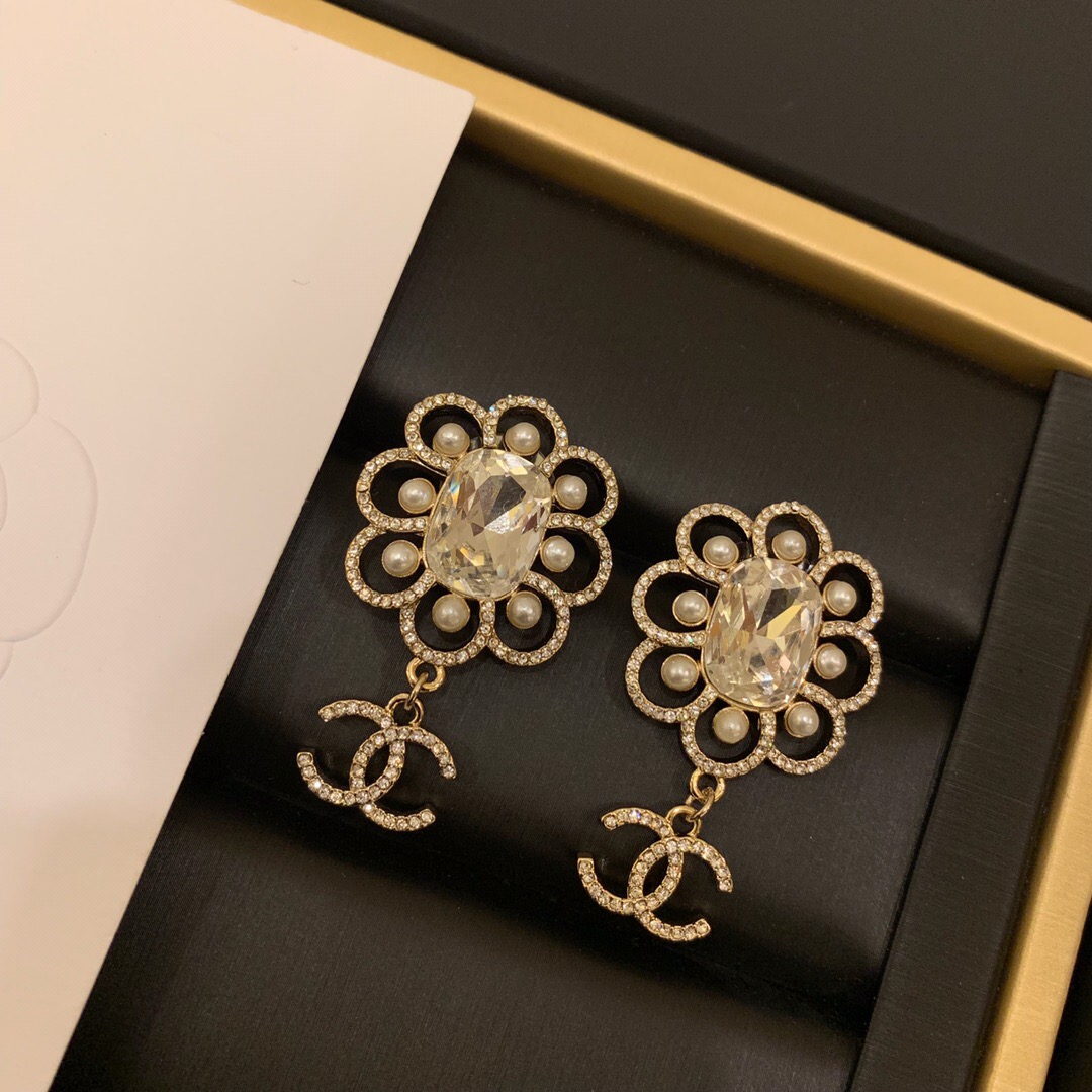 Chanel CC Earrings