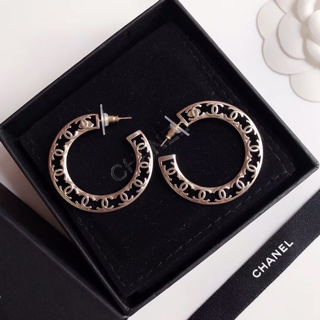 Chanel CC Earrings