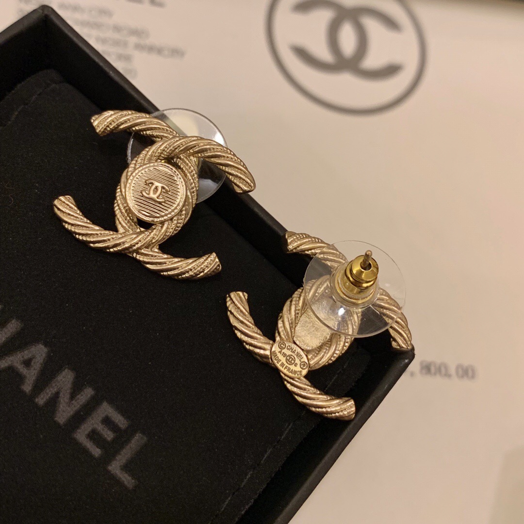 Chanel CC Earrings