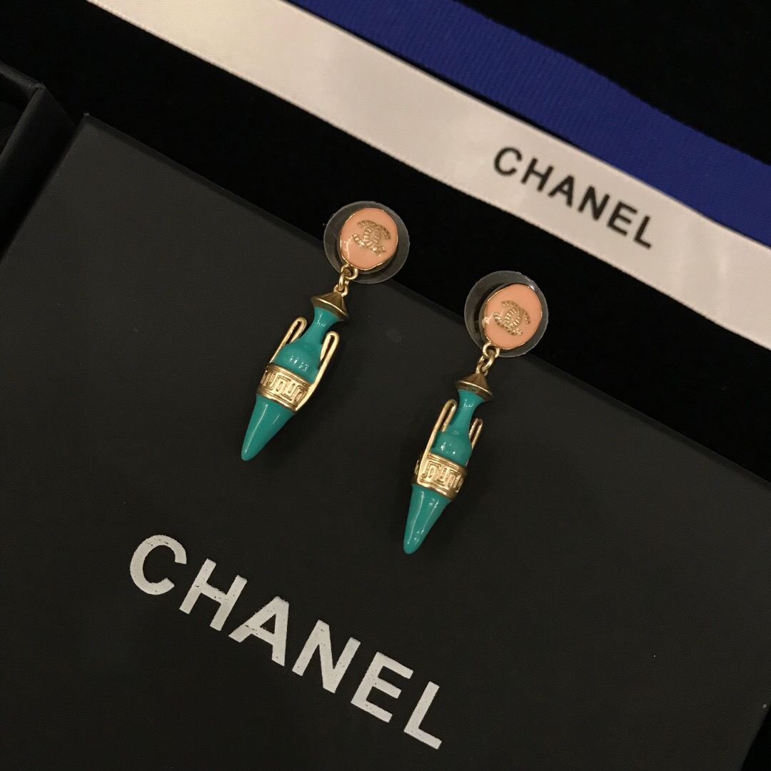 Chanel CC Earrings