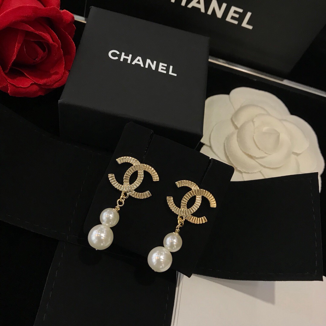 Chanel CC Earrings