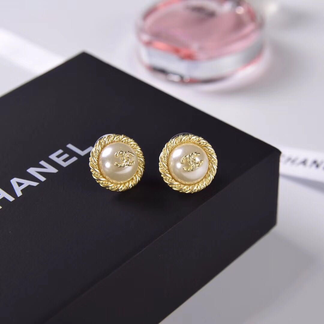 Chanel CC Earrings