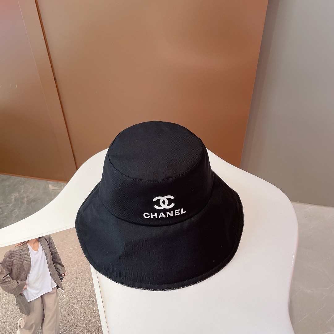 Chanel Cloche Hat Black Chanel Hat