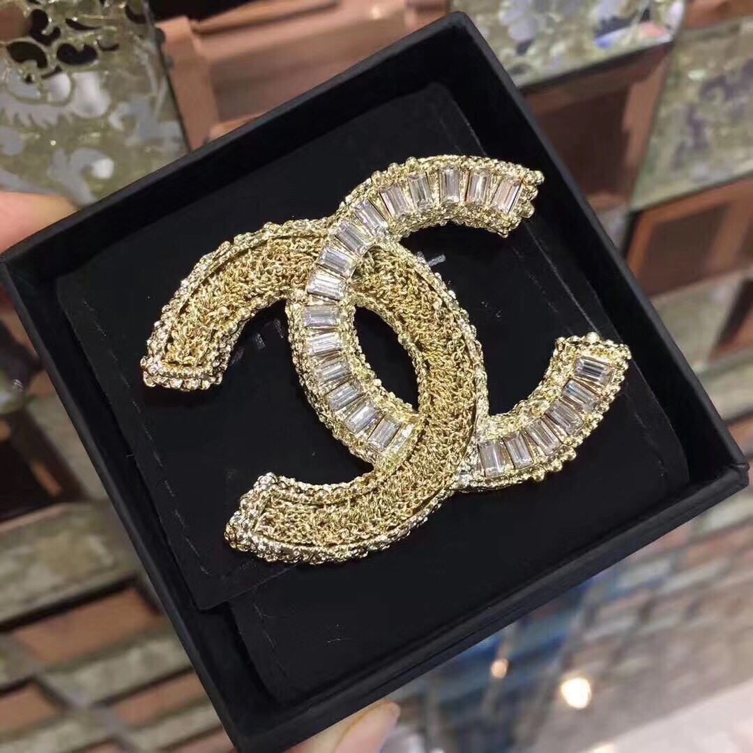 Chanel Diamond Brooche