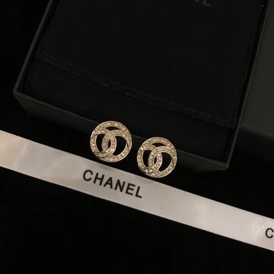 Chanel Flower Earrings