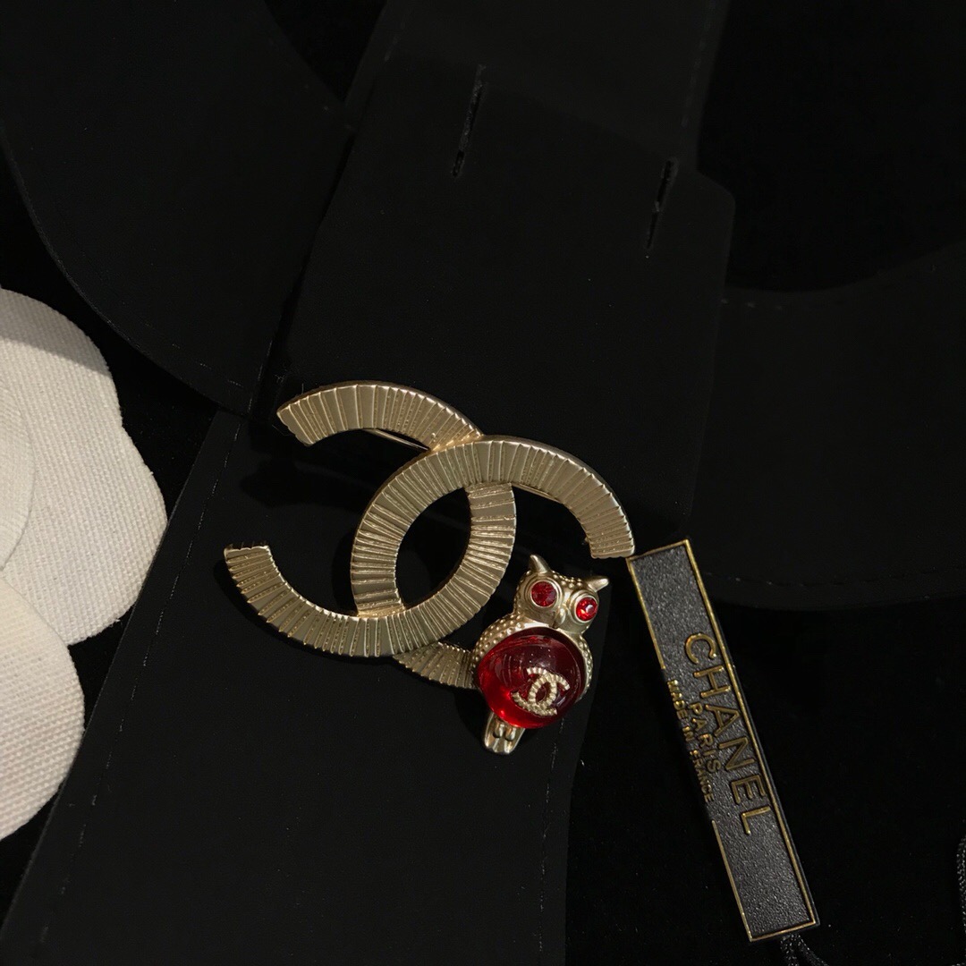 Chanel Owl Brooche