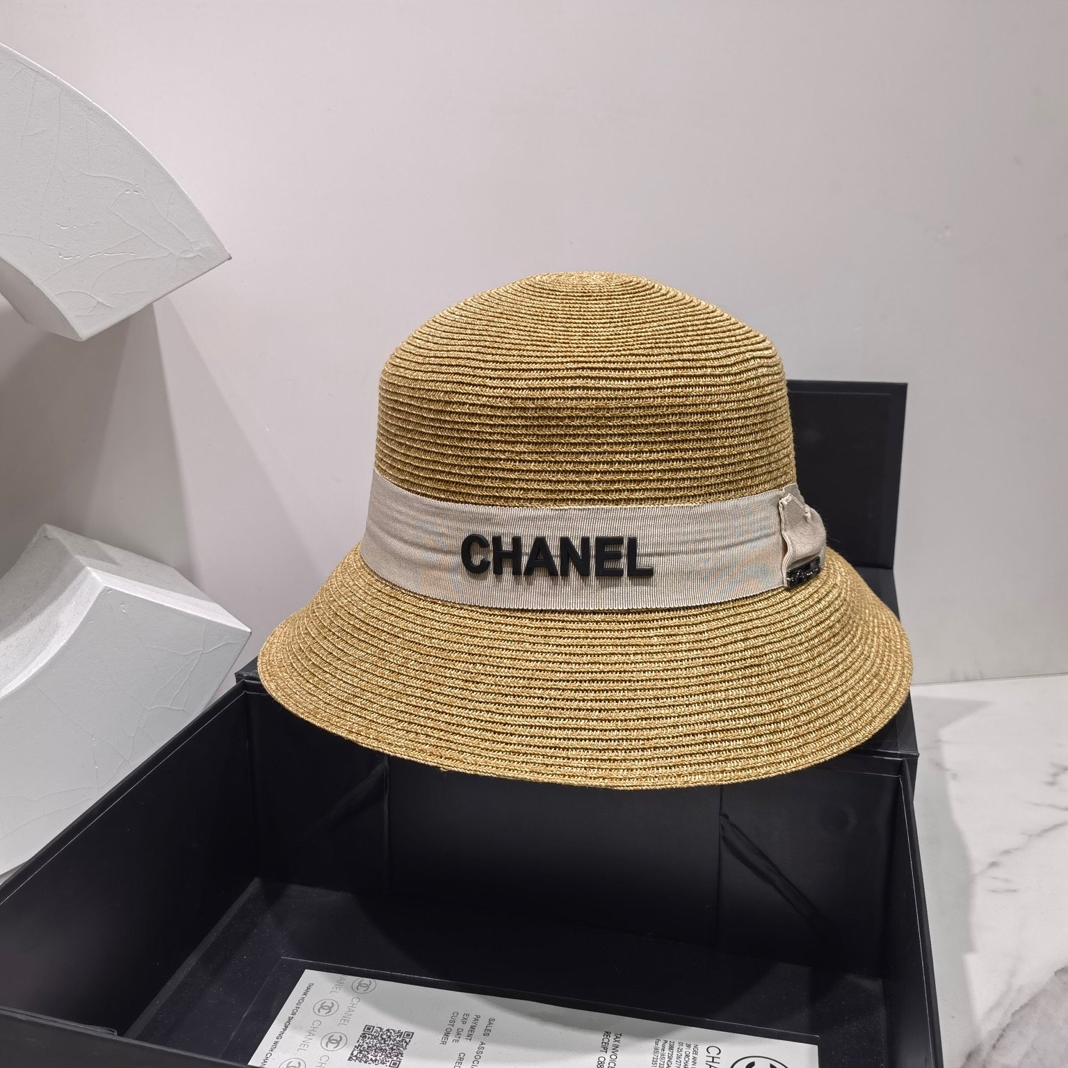 Chanel Summer Hat Brown