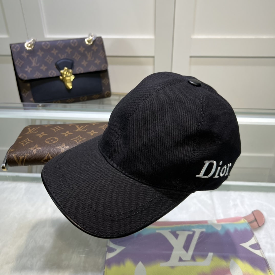 Christian Dior Baseball Cap Black Cap