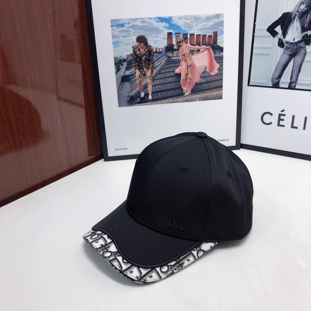 Christian Dior Baseball Cap Black Cap