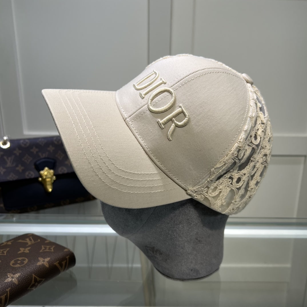 Christian Dior Baseball Cap White Cap