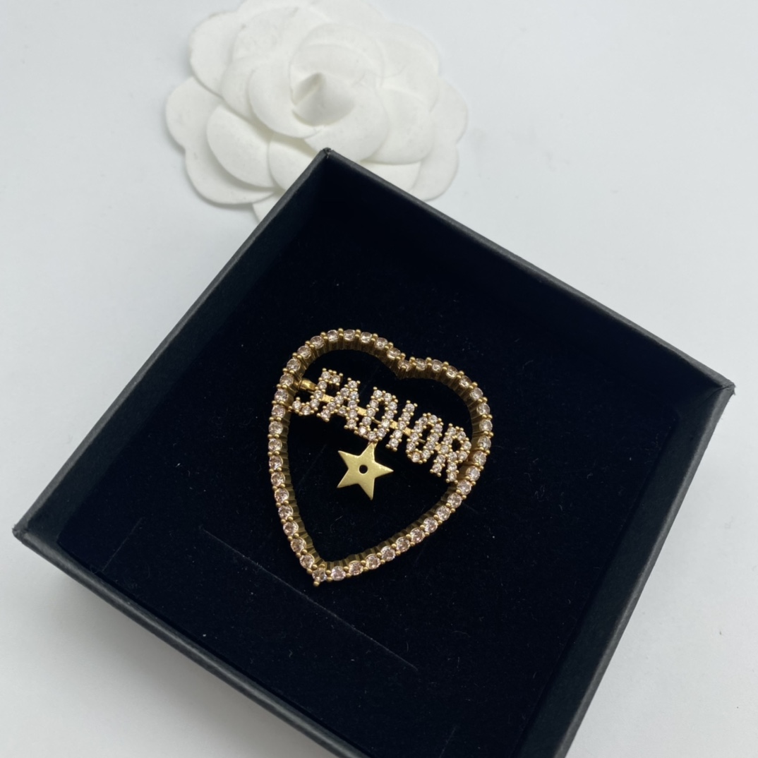 Christian Dior Brooch Cd 20390