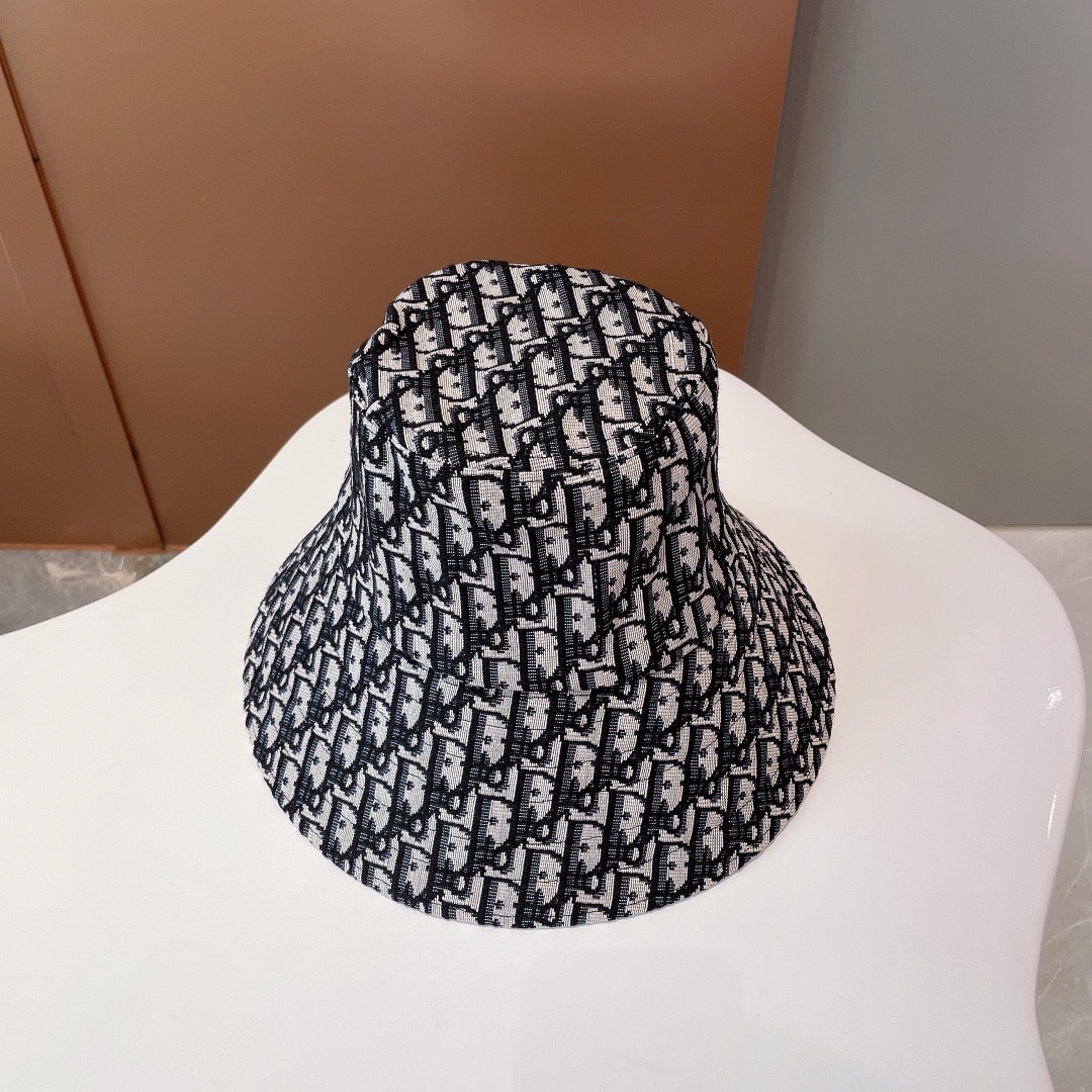 Christian Dior Bucket Hat Black Hat