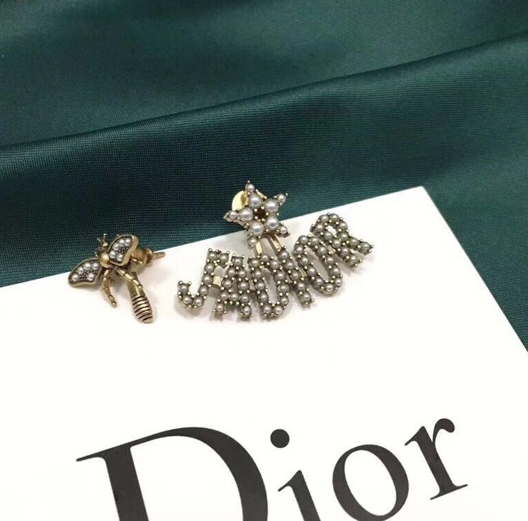 Christian Dior CD Earrings