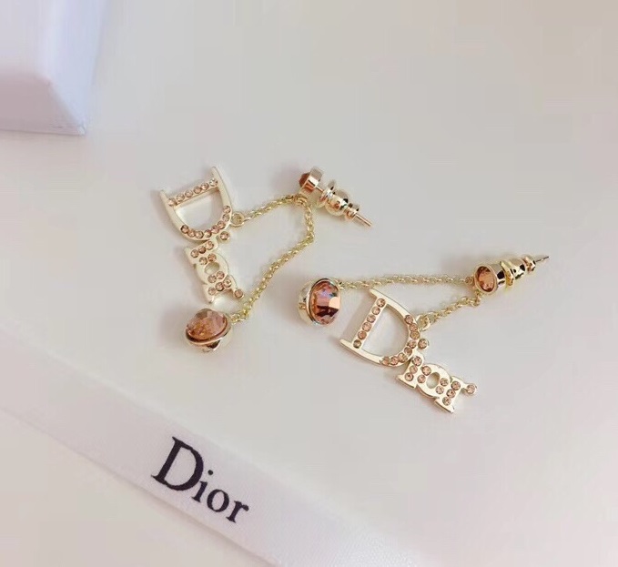 Christian Dior CD Jadior Charm Earrings