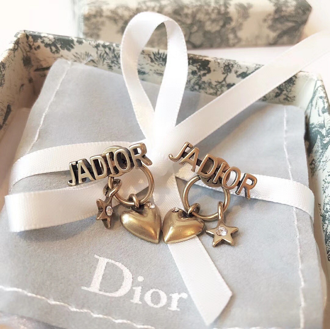 Christian Dior CD Jadior Charm Earrings