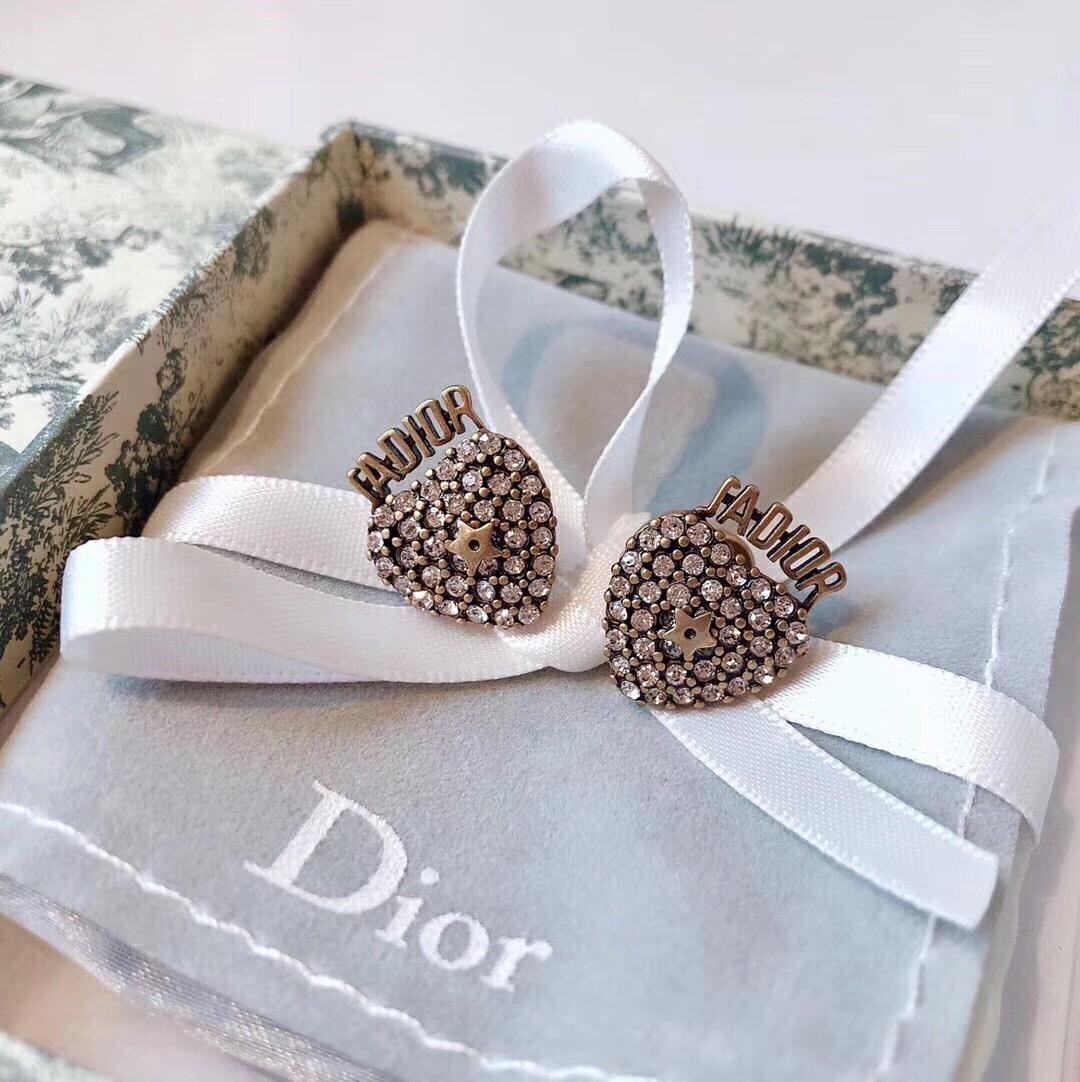 Christian Dior CD Jadior Charm Earrings