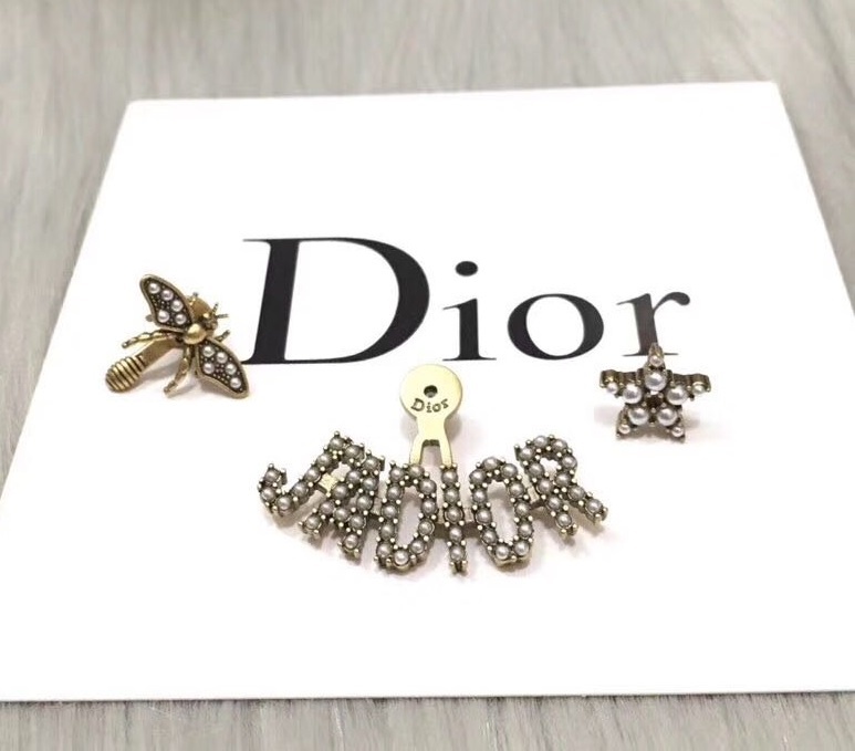 Christian Dior Earrings and Brooch