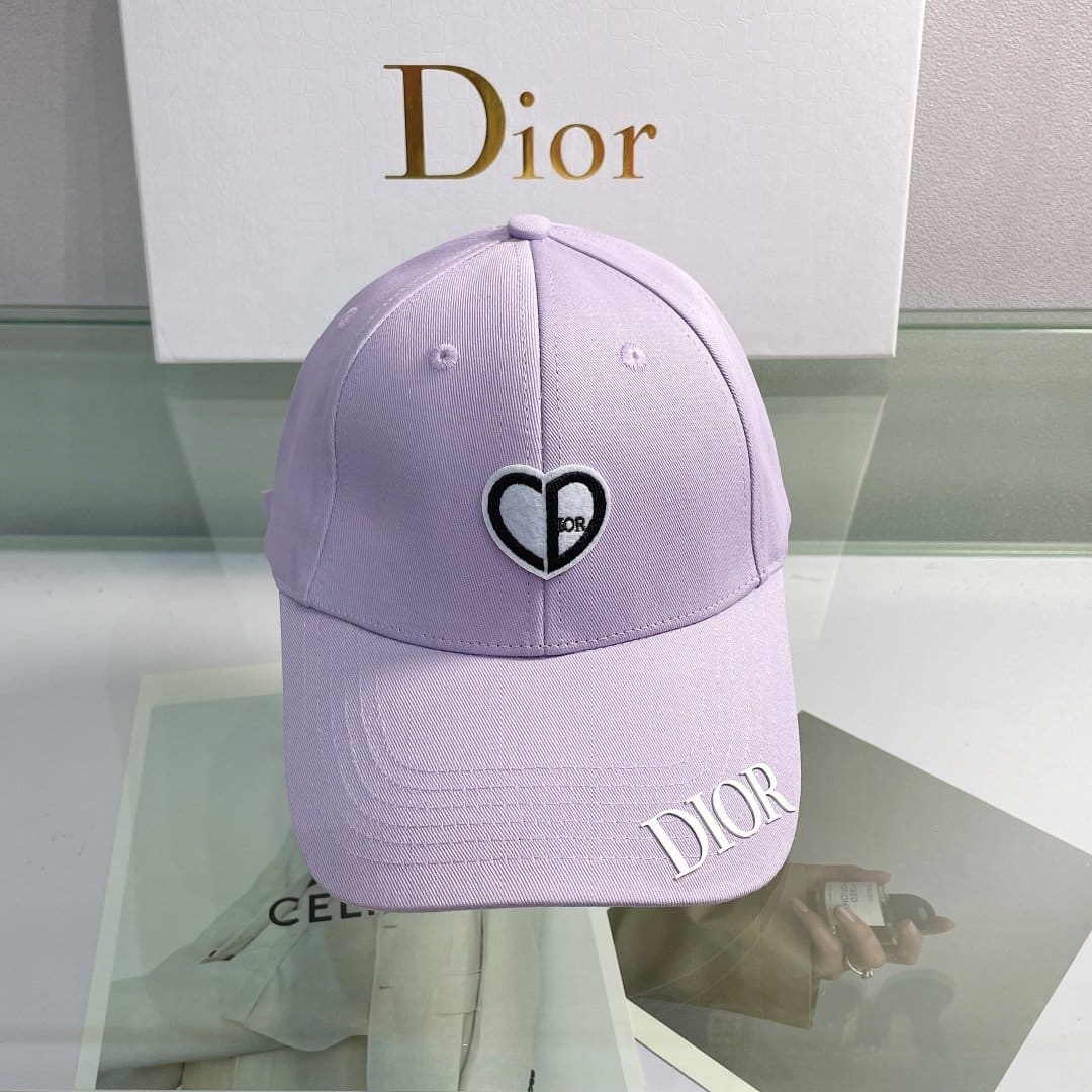 Christian Dior Jack Dior Baseball Cap In Purple