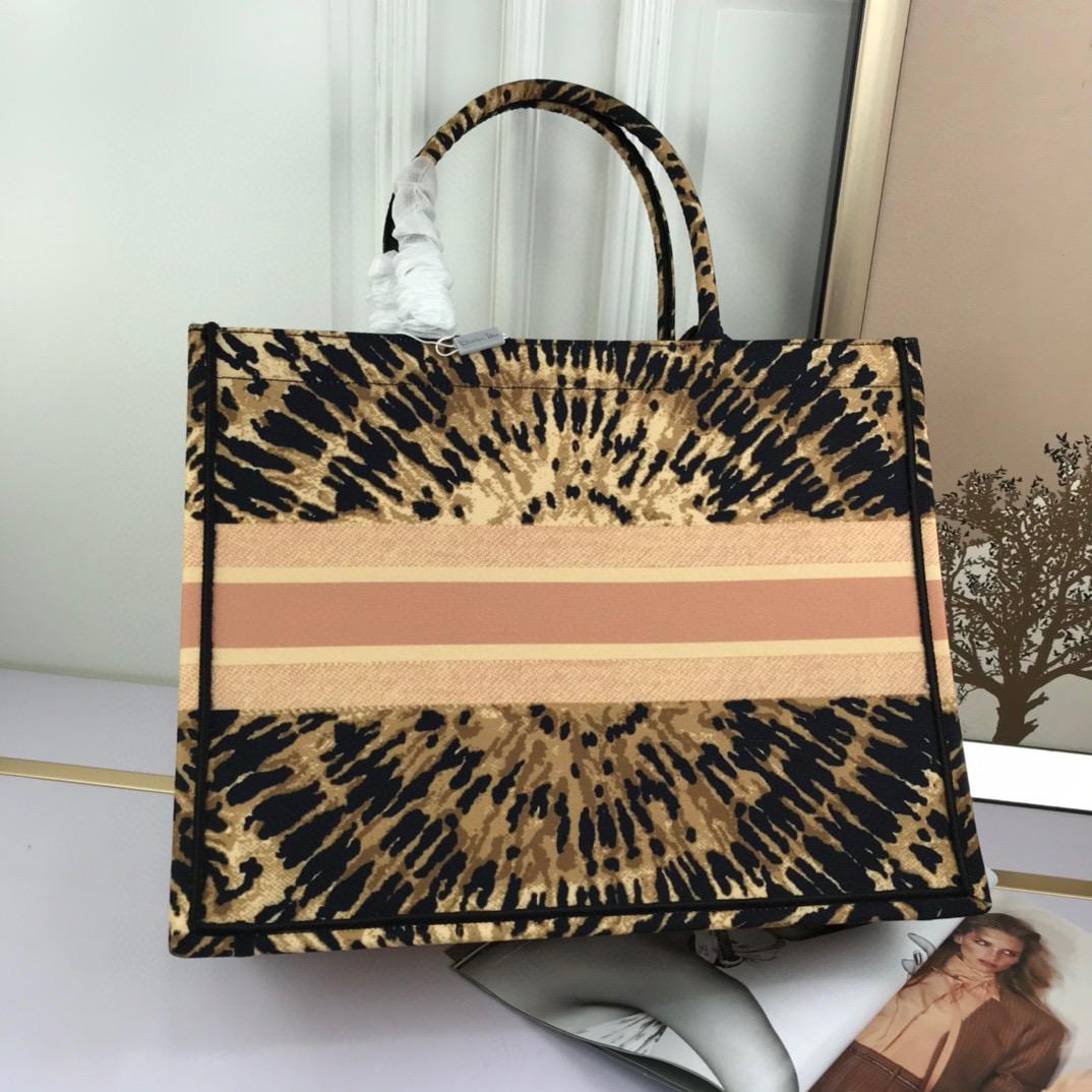 Christian Dior Large Dior Book Tote Multicolor Tie and Dior Embroidery, Multicolor, For Women Women’s Handbags, Shoulder Bags, 42cm CD M1286ZJAI M884 – Fapert - Image 2