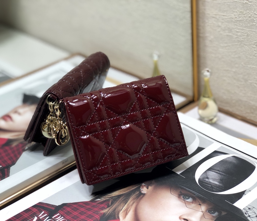 Christian Dior Red Clutch 11cm – Fapert