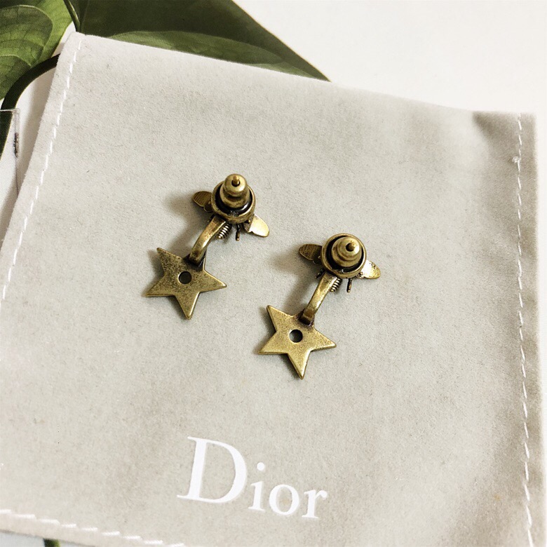 Christian Dior Star Earrings