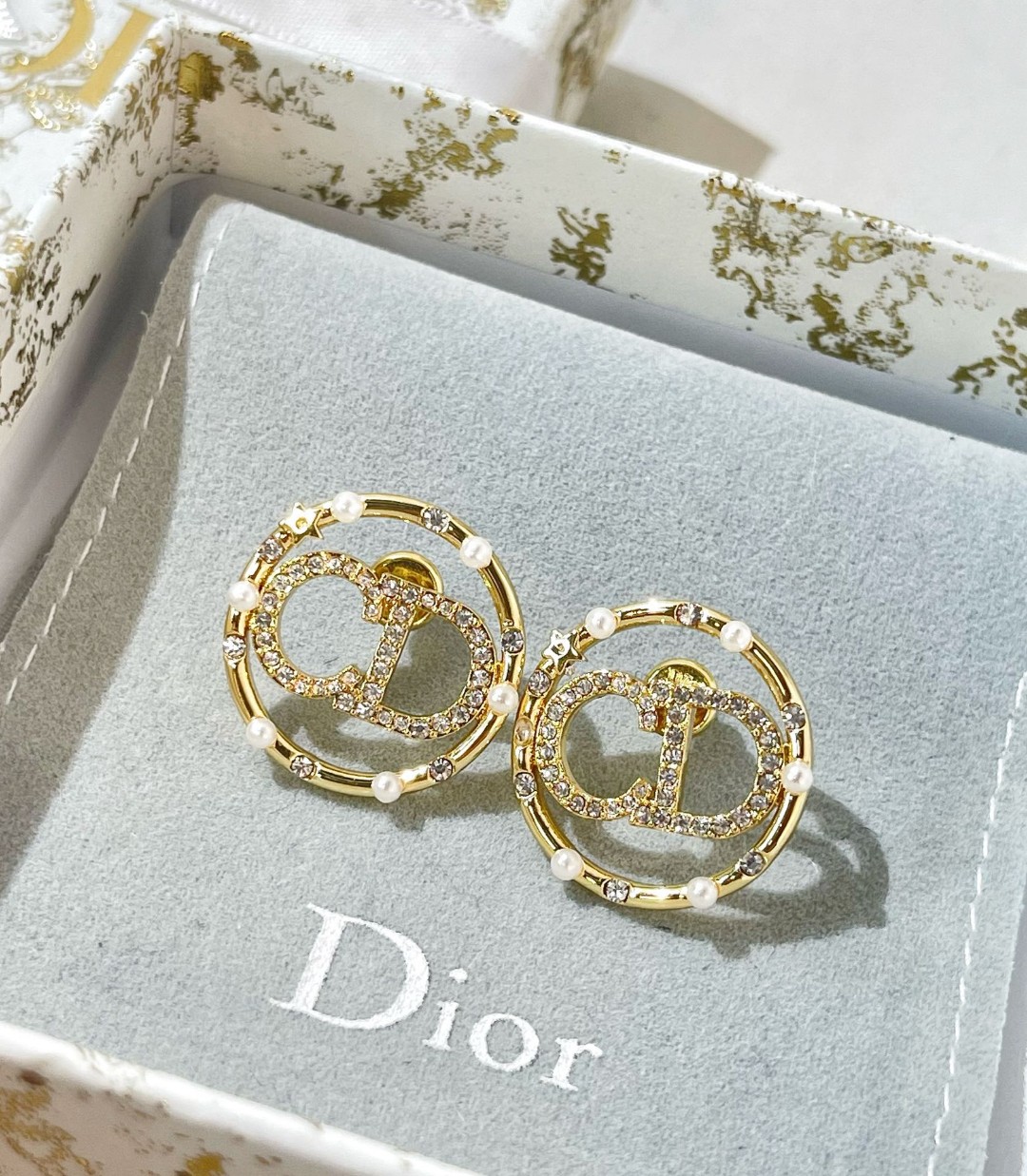 Dior Clair D Lune Earrings