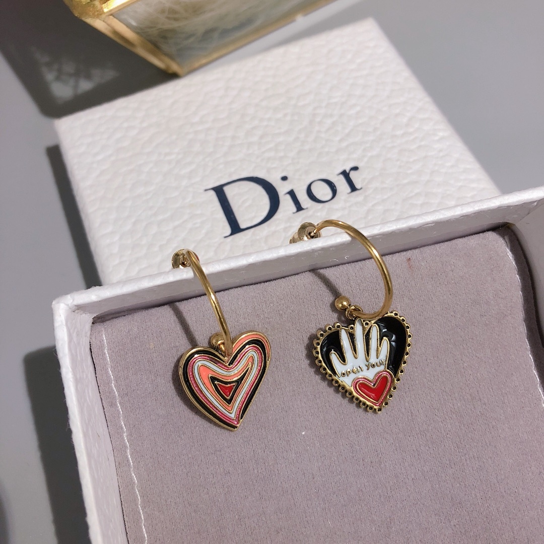 Dior Heart Earrings