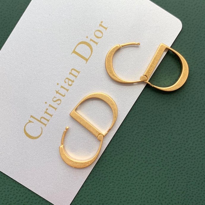 Dior Petit CD Stud Earrings