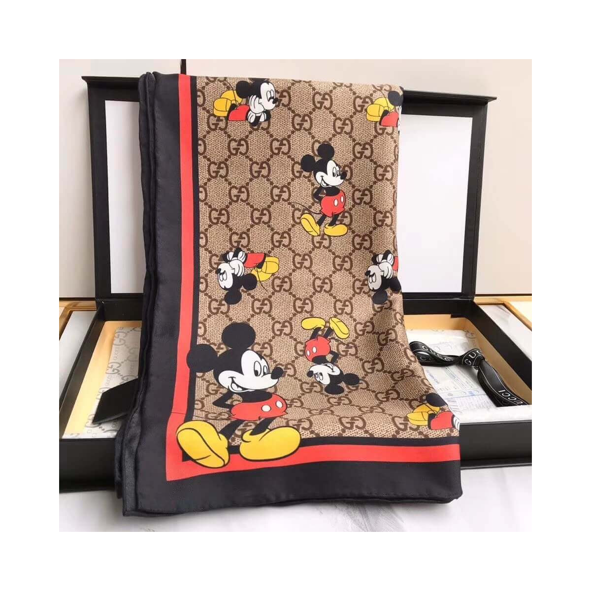 Disney x Gucci Chiffon Scarf 607324