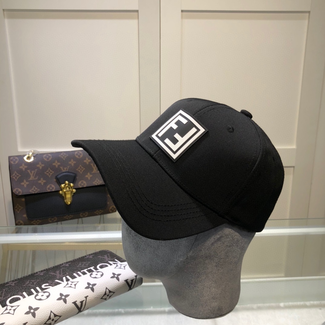 Fendi Baseball Cap Black Fendi Cap