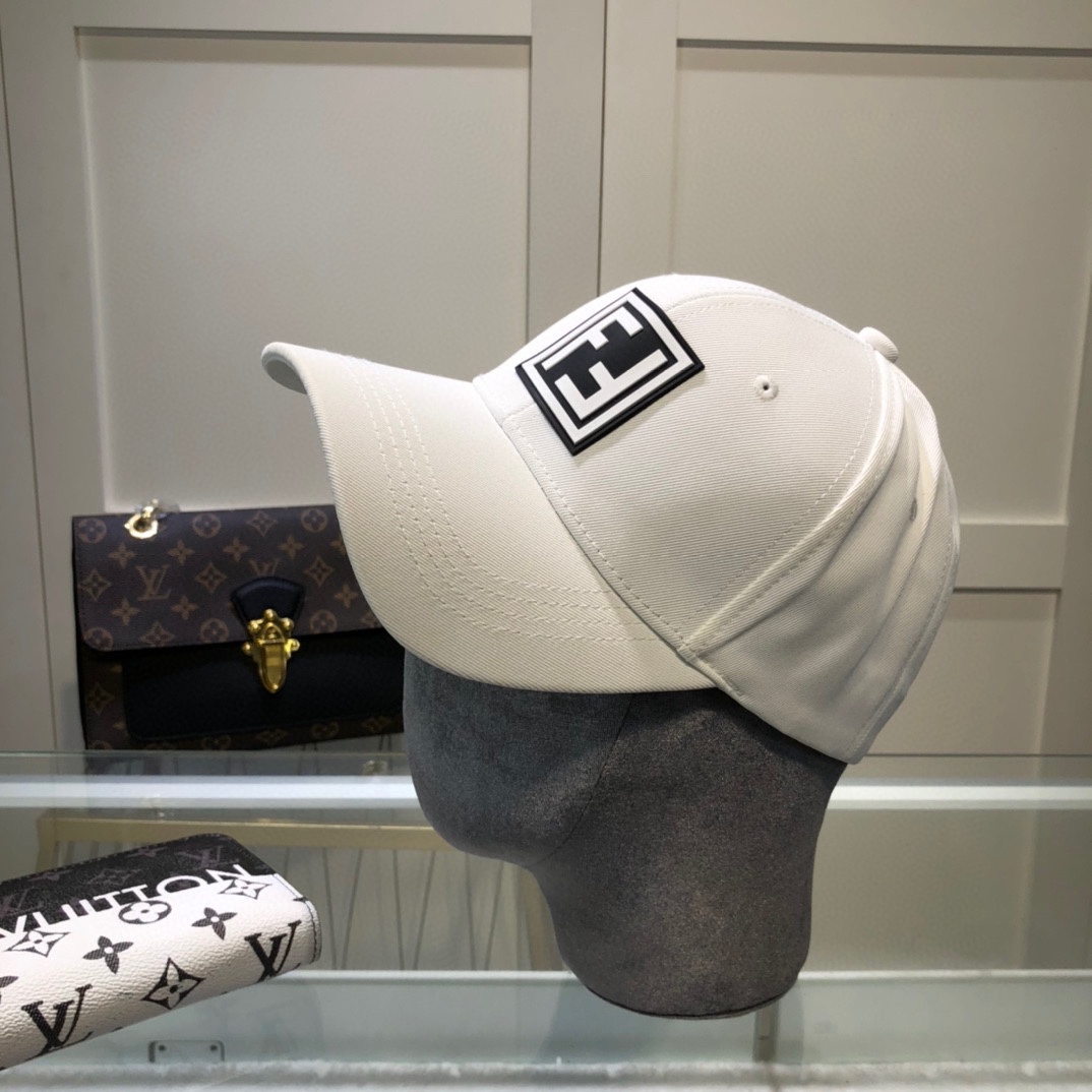 Fendi Baseball Cap White Fendi Cap