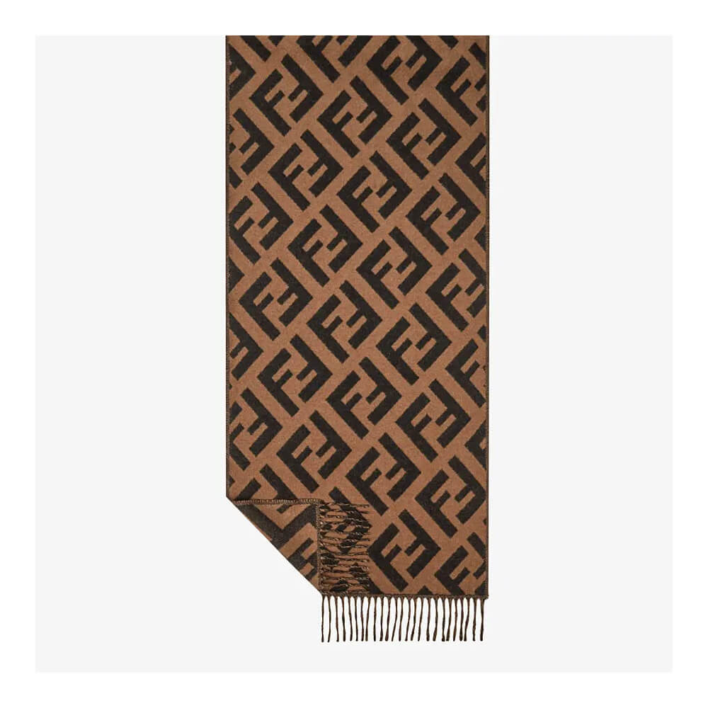 Fendi Cashmere FF Logo Scarf FXT260